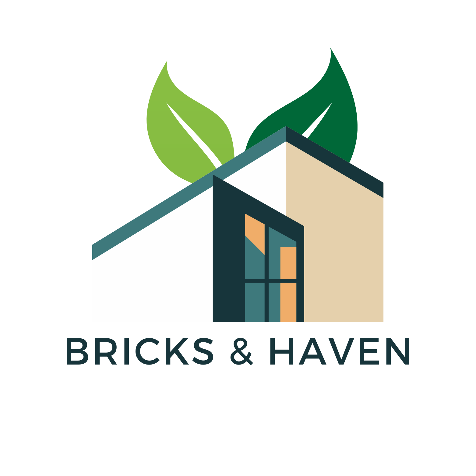 Bricks and Haven logo dark